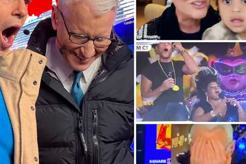 5 Must-See Moments from Andy Cohen and Anderson Cooper's Tipsy NYE Coverage