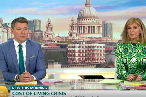 Ben Shephard apologises to Good Morning Britain viewers after awkward tech blunder leaves co-star..