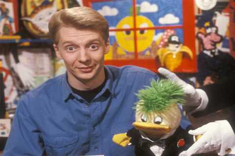 Kids’ TV presenter Andy Crane looks unrecognisable 36 years on from The Broom Cupboard debut