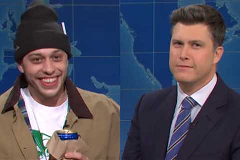 Pete Davidson & Colin Jost Joke About the Ferry They Bought on ‘Saturday Night Live’ – Watch!