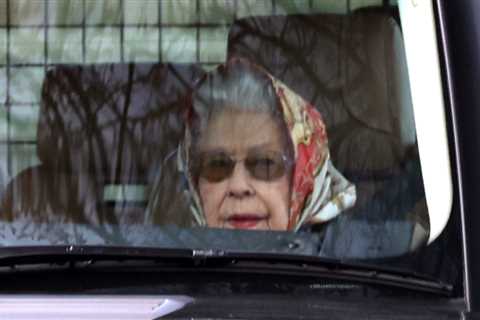 Queen enjoys visit to Sandringham in poignant pilgrimage to her favourite retreat after Prince..