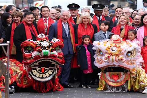 Prince Charles and Camilla have roaring time as they celebrate Chinese New Year