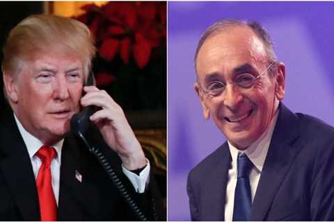 Trump called French far-right presidential candidate Éric Zemmour and told him to 'never change,'..
