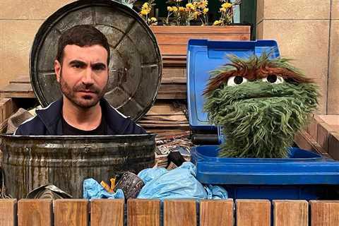 Ted Lasso's Roy Kent Meets Oscar the Grouch on Sesame Street