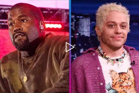 Kanye West's EAZY Video Takes Shots at Pete Davidson