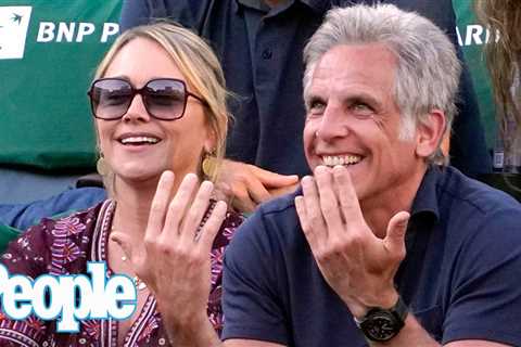 Ben Stiller and Christine Taylor Attend Indian Wells Tennis Match Following Reconciliation | PEOPLE