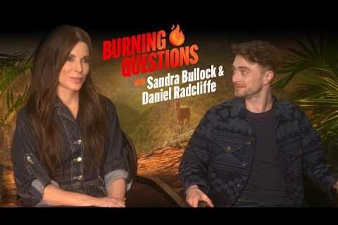 Sandra Bullock & Daniel Radcliffe Answer Burning Questions About ‘The Lost City’