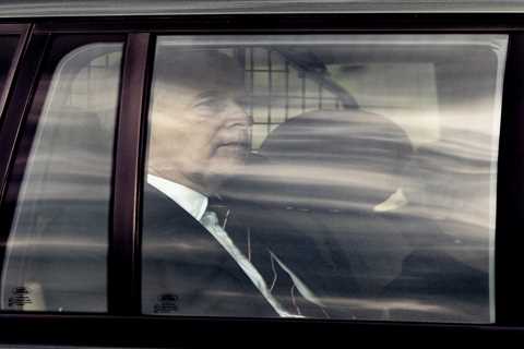 Prince Andrew travels with Queen in her car to Prince Philip’s memorial in huge show of support for ..