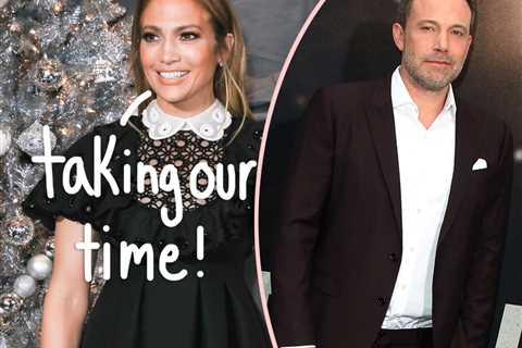 Jennifer Lopez & Ben Affleck Are Not Talking Wedding Planning Yet!