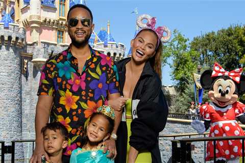 Chrissy Teigen & John Legend Head to Disneyland to Celebrate Daughter Luna’s 6th Birthday!