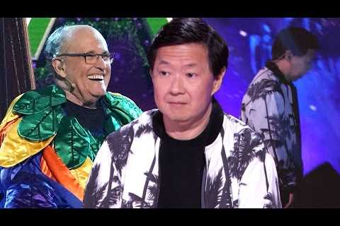 Ken Jeong WALKS OFF SET After Rudy Giuliani Reveal on The Masked Singer