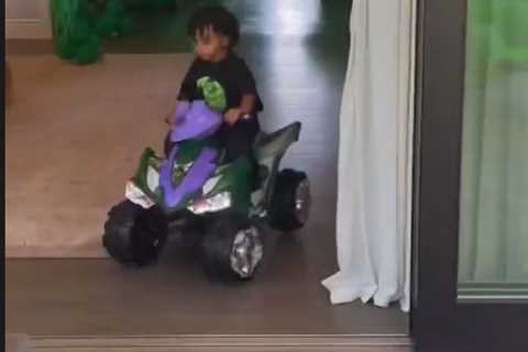 Inside Kim Kardashian & Kanye West’s son Psalm’s 3rd Hulk-themed birthday party featuring a..