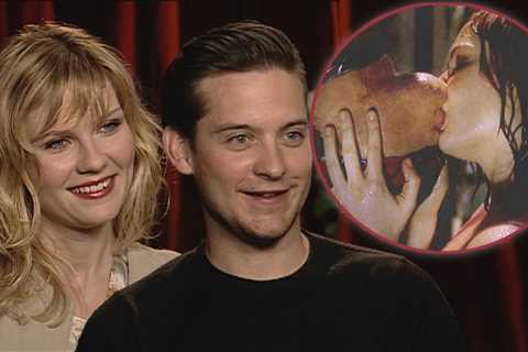 Tobey Maguire and Kirsten Dunst Reveal What It Was REALLY Like Kissing Upside Down (Flashback)