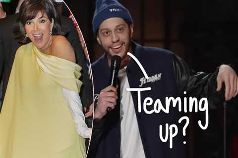 Did Pete Davidson Hire Kris Jenner as His New Manager?!  Breaking down the new rumor!