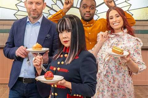 My heart sank and I nearly cried filming Bake Off – it was so frantic and intense, reveals Stacey..