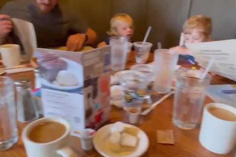 Jana, Joy-Anna, Jason & James Duggar get family breakfast just days before brother Josh’s child ..