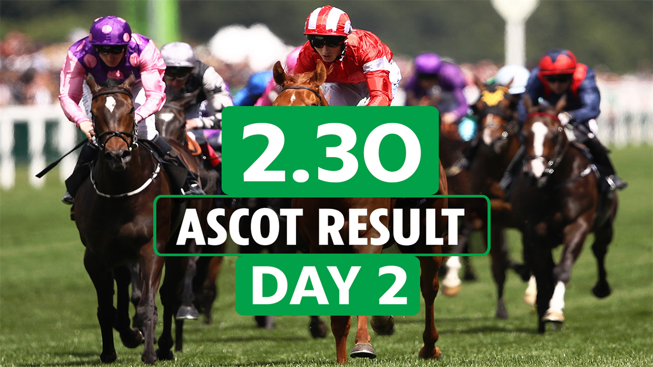 Who won the 2.30 at Ascot? How EVERY horse finished in the Queen Mary Stakes