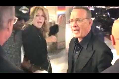 Tom Hanks ERUPTS After Fans Nearly Trample Rita Wilson