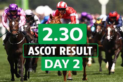 Who won the 2.30 at Ascot? How EVERY horse finished in the Queen Mary Stakes