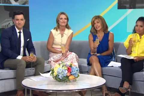 Today fans shocked by Savannah Guthrie & Hoda Kotb’s ‘tearful’ moment together on live TV..