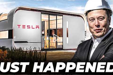 IT HAPPENED! Elon Musk's $10,000 House FINALLY Hitting The Market