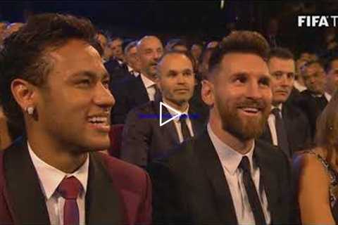 Ronaldo,Neymar and Messi in FIFA Best Award 2017