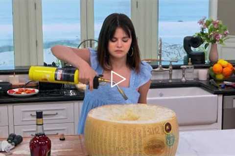 Selena Gomez playing with fire - Selena + Chef Season 4 Episode 5
