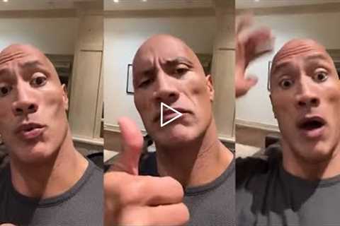 The Rock Reacts To My Videos
