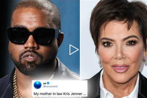Kris Jenner PLEADS With Kanye West To Stop HUMILIATING Kardashian family