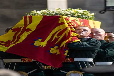Queen’s coffin to be flown to Buckingham Palace today with Princess Anne by her side – as millions..