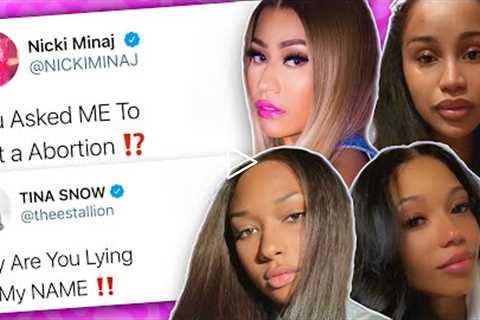 Nicki Minaj DRAGS Megan For Saying “Get An Abortion” - Female Rappers Are MAD!