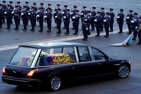 The Queen’s coffin set to leave London on Monday to a tear-jerking rendition of I Vow To Thee My..