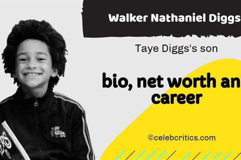 Walker Nathaniel Diggs- Son of Tay and Idina Menzel