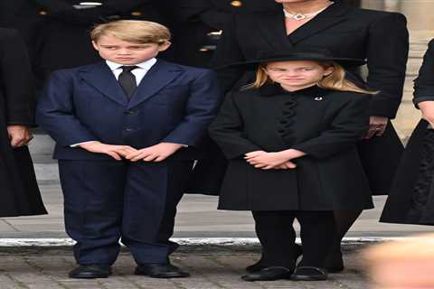 Royal fans praise Princess Charlotte’s impeccable funeral appearance & compare her to her..