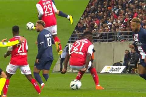 Neymar FURIOUS vs Reims 🤬| (08/10/22) | HD 1080i