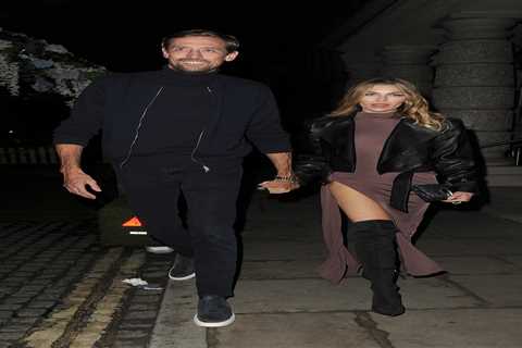 The Masked Dancer’s Peter Crouch holds hands with stunning wife Abbey Clancy on romantic date night