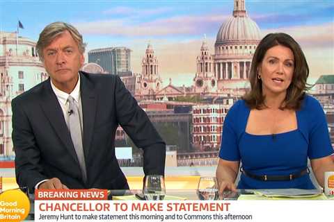 Richard Madeley squirms as Susanna Reid hails Martin Lewis ‘a hero’ on GMB after fans call for..