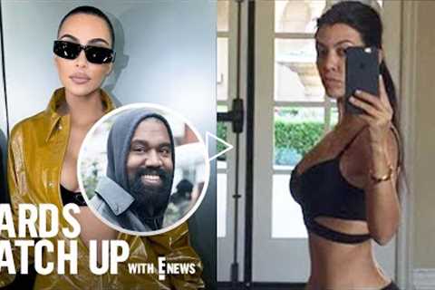 Kanye's Nasty Text to Kim & Kourtney Talks Weight Gain | The Kardashians Recap Season 2 With E! ..