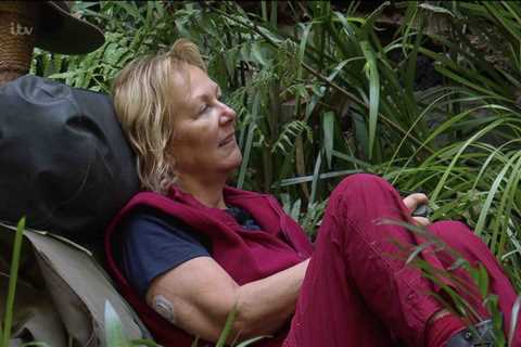 I’m A Celeb viewers spot ‘mystery patch’ on Sue Cleaver’s arm