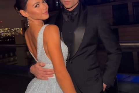 Joey Essex fuels speculation he’s dating Dancing On Ice pro Vanessa Bauer as they ‘stay’ at same..