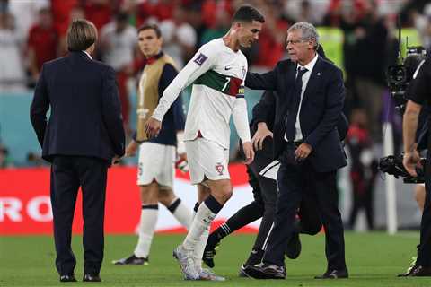 Fernando Santos fired by Portugal after Cristiano Ronaldo World Cup drama