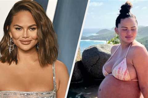 Chrissy Teigen Had Something To Say To Trolls Who Think She's Been Pregnant For Too Long