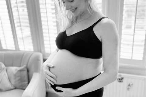 Pregnant Hollyoaks star Ali Bastian looks incredible as she shows off baby bump in black bra