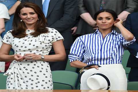 Kate Middleton ‘grimaced’ when Meghan Markle asked to borrow her lip gloss in ‘awkward’ moment,..