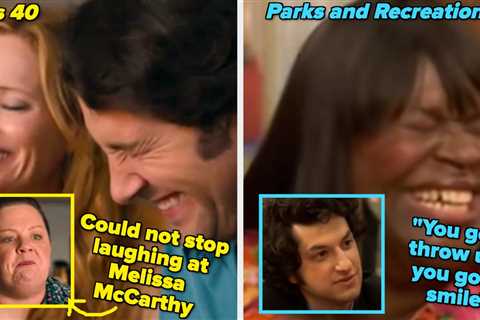 17 Funny Scenes Actors Could Not Stop Cracking Up During