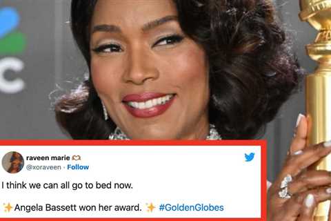 Angela Bassett Just Took Home Her Second Golden Globe Award And People Flooded Twitter With Words..