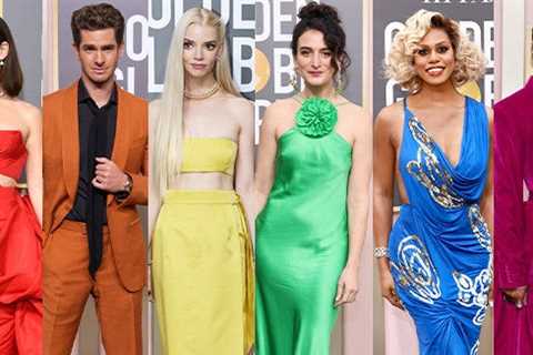 You Can Only Pick One 2023 Golden Globes Look For Every Color Of The Rainbow, And Sorry, But It's..