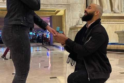 WWE star Ricochet gets engaged to ring announcer Samantha Irvin