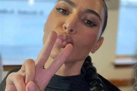 Kim Kardashian’s real skin sneakily caught on camera as fan takes new unedited photos during star’s ..