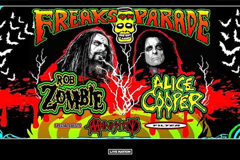 Alice Cooper and Rob Zombie Announce Freaks on Parade 2023 Tour